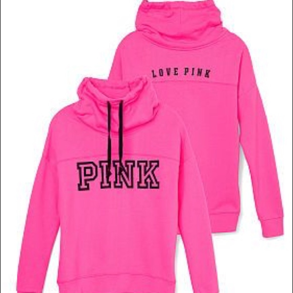 Victoria Secret Pink Cowl Neck Sweatshirt